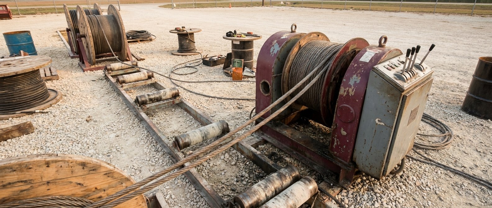 workshop cable winch на трассе